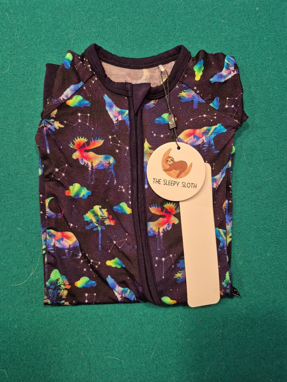 Sleepy Sloth Northern Lights Zippy 0-3m